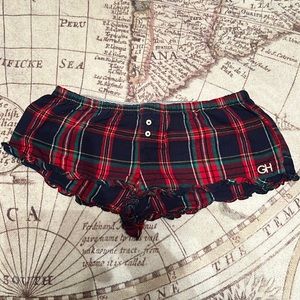 Gilly Hicks holiday sleep shorts